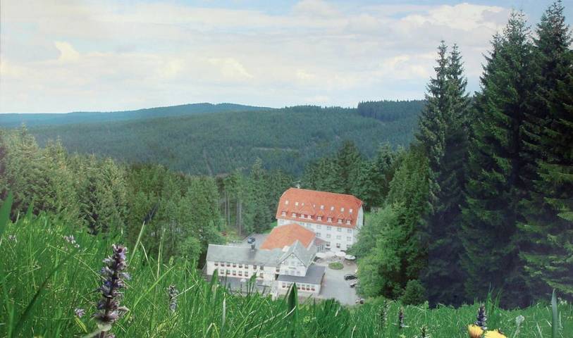 Hotel für 3 Personen, mit Terrasse und Sauna sowie Ausblick in Georgenthal - 3