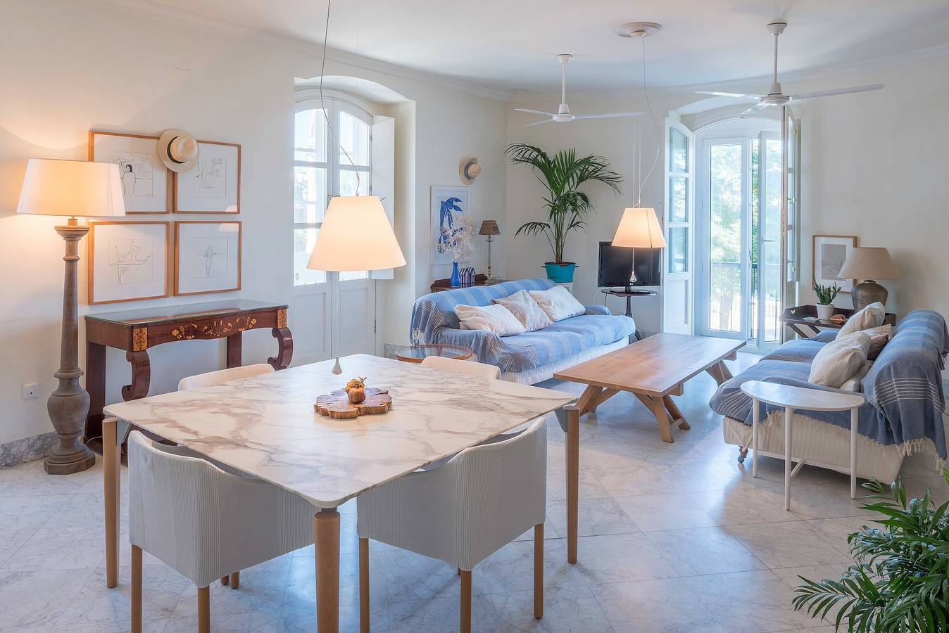 Apartament Wakacyjny dla 4 osoby w Playa de la Punta San Felipe (Cádiz), Kadyks