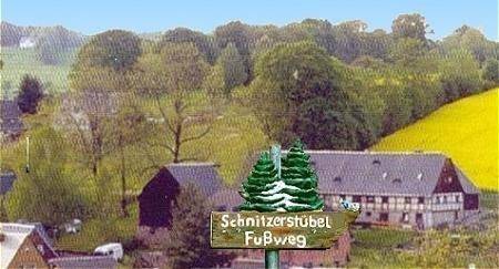 Ferienhaus für 2 Personen, mit Garten und Ausblick in Thermalbad Wiesenbad - 3