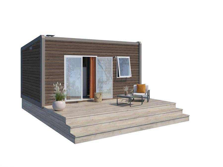 Camping l'Esplanade - Mobilhome 2 personas - Cahita Etape - 1 habitación (limpieza + sábanas y toallas) in Cappiciolo, Olmeto