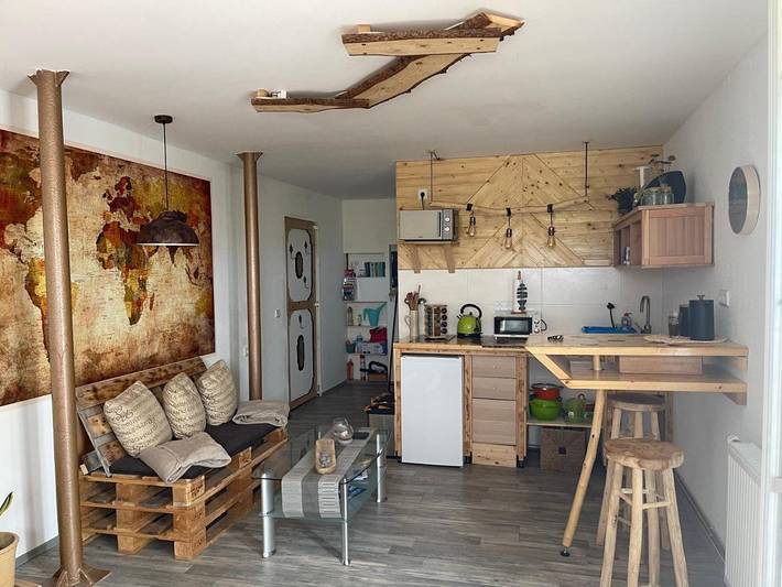 Ferienwohnung für 2 Personen, mit Balkon und Terrasse sowie Garten und Pool in Loitz - 3