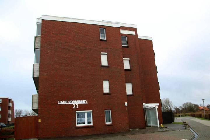 Ferienwohnung für 4 Personen, mit Ausblick und Seeblick sowie Balkon, kinderfreundlich in Dornumersiel - 3