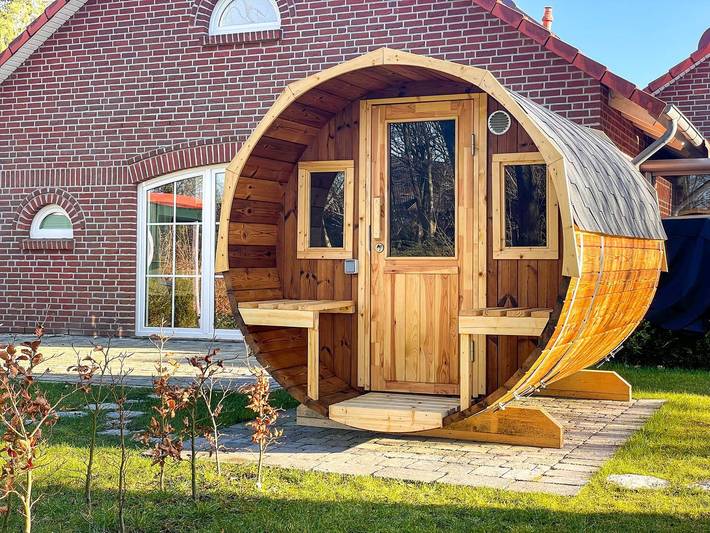 Ferienhaus für 6 Personen, mit Sauna und Ausblick sowie Garten in Ostfriesland - 3
