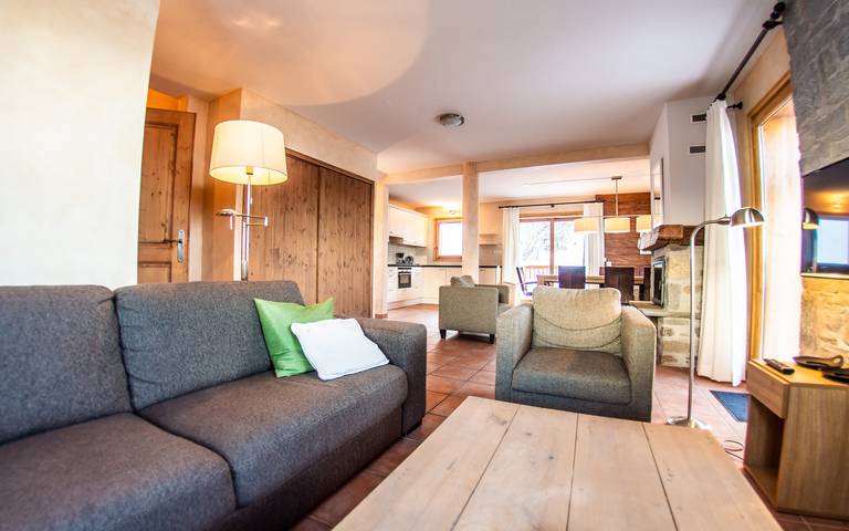 Chalet pour 10 personnes, avec terrasse à Saint-François-Longchamp - 4