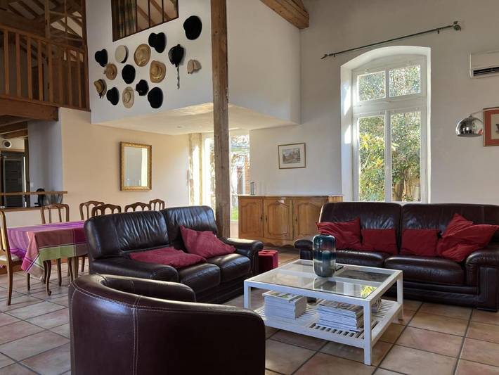 Location de vacances pour 5 personnes, avec jardin ainsi que sauna et piscine à Ouveillan - 2