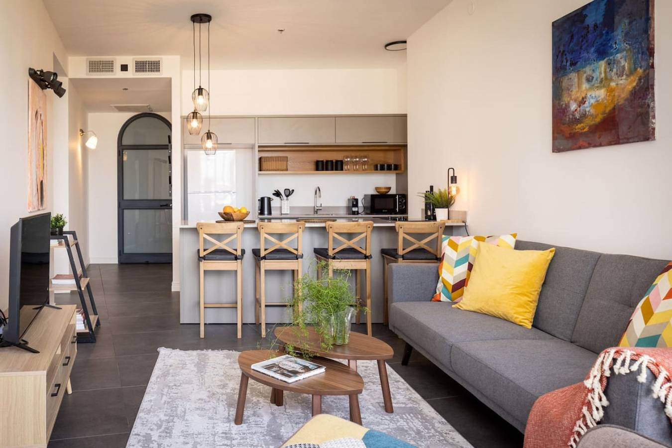 Geheel appartement, Old Charm & Modern Meets in Haifa by Sea N' Rent in Haifa, Haifa (district)