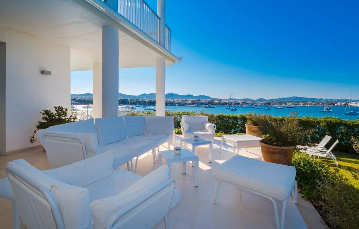 Villa 'Can Marilla' mit Meerblick, Wlan und Klimaanlage in Portocolom, Felanitx