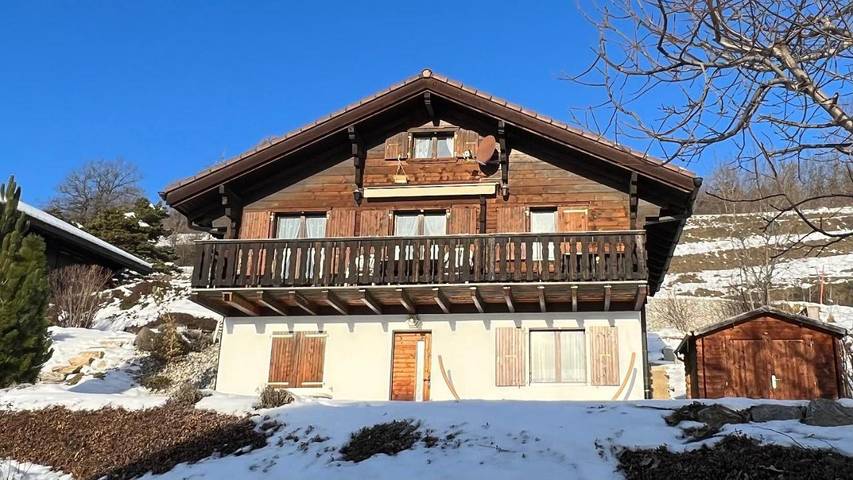 Gîte pour 6 personnes, avec jardin et vue, adapté aux familles à Ayent - 3