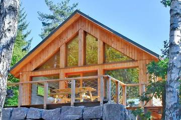 Maison de campagne pour 4 personnes, avec balcon et vue à Taintrux