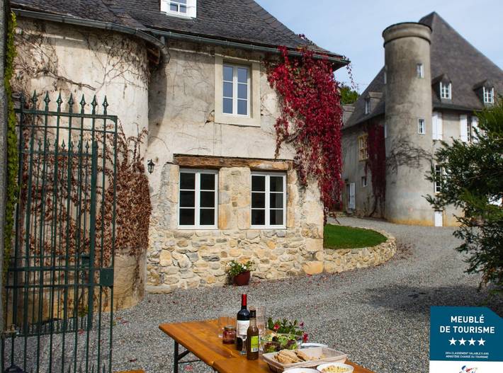 Gîte pour 6 personnes, avec jardin et terrasse