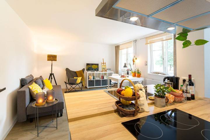 Ferienwohnung für 2 Personen, mit Garten, mit Haustier in Garz/Rügen