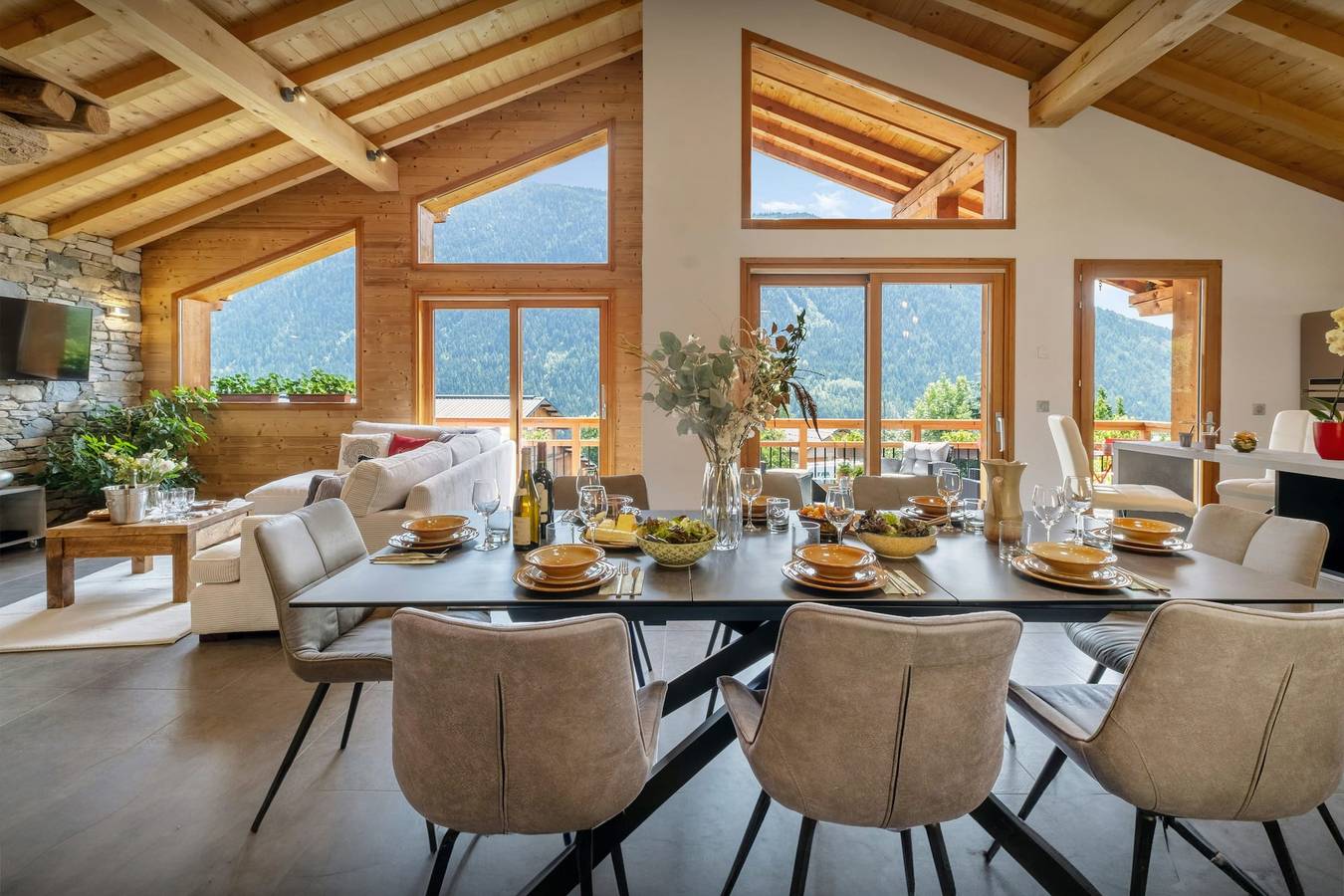 Charming chalet for 8 close to great skiing - Ovo Network in Séez, Rutor-Gruppe