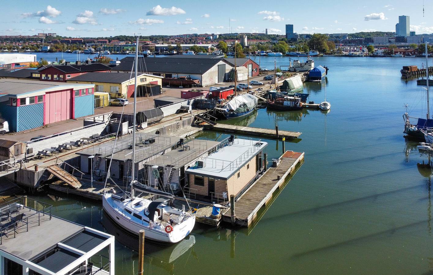 House Boat for 6 people with view in Gothenburg, Västergötland