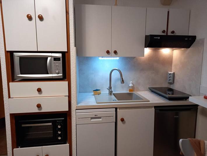 Gîte pour 4 personnes, avec balcon et vue dans Station du Mourtis - 4