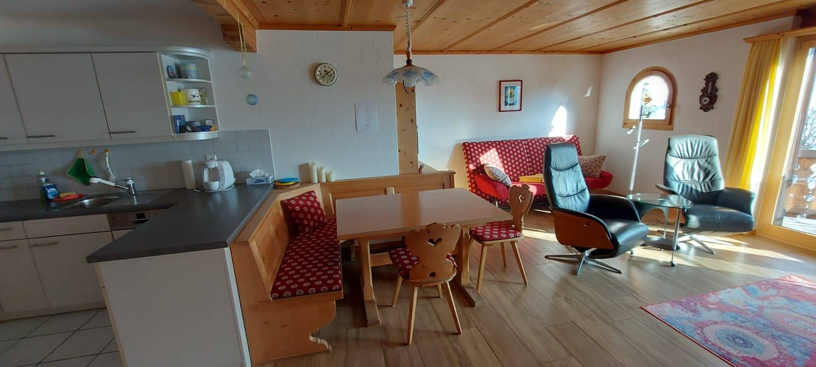 Appartement de vacances entier, Ferienwohnung Nauer - 2.5 Zimmerwohnung in Massif du Rätikon, St. Antönien