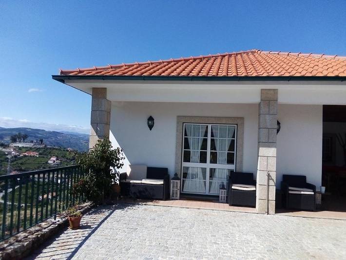 Casa de férias para 5 pessoas, com Varanda e Terraço e ainda Jardim and Vista em Lamego
