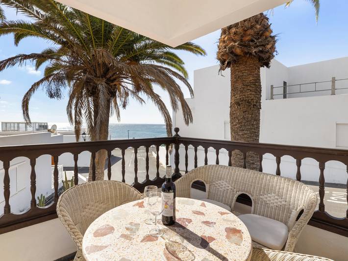 Apartamento para 8 personas, con terraza en Las Caletas