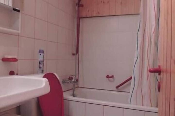 Appartement entier, 3 pièces confortable pour 4-5 personnes : Living avec canapé lit - cuisine avec lave-vaisselle - 1 c in Grimentz, Anniviers