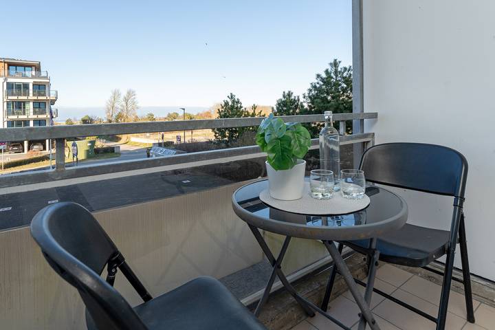 Ferienwohnung für 4 Personen, mit Balkon am Steinwarder