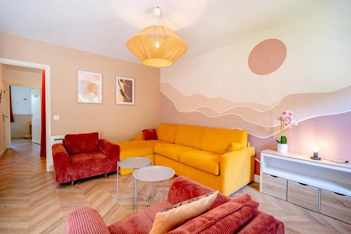 Appartement de vacances pour 8 personnes, avec terrasse