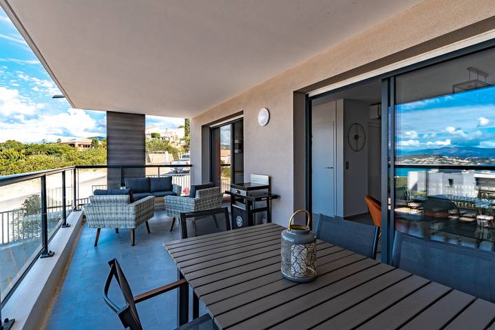 Appartement entier, Les Rivages De Stagnola - Vue Mer et Plages à Pied in Pietrosella, Golfe D'Ajaccio