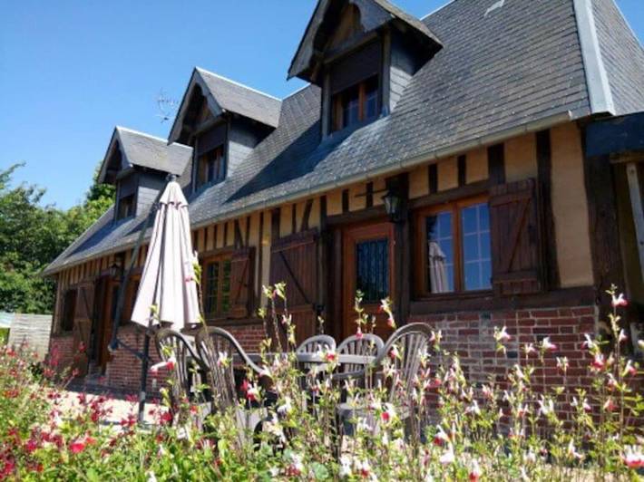 Location de vacances pour 5 personnes, avec Terrasse et Jardin à Épreville-en-Lieuvin