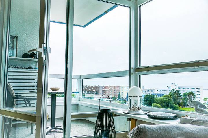 Ferienwohnung für 3 Personen, mit Ausblick und Sauna sowie Balkon in Sahlenburg - 3