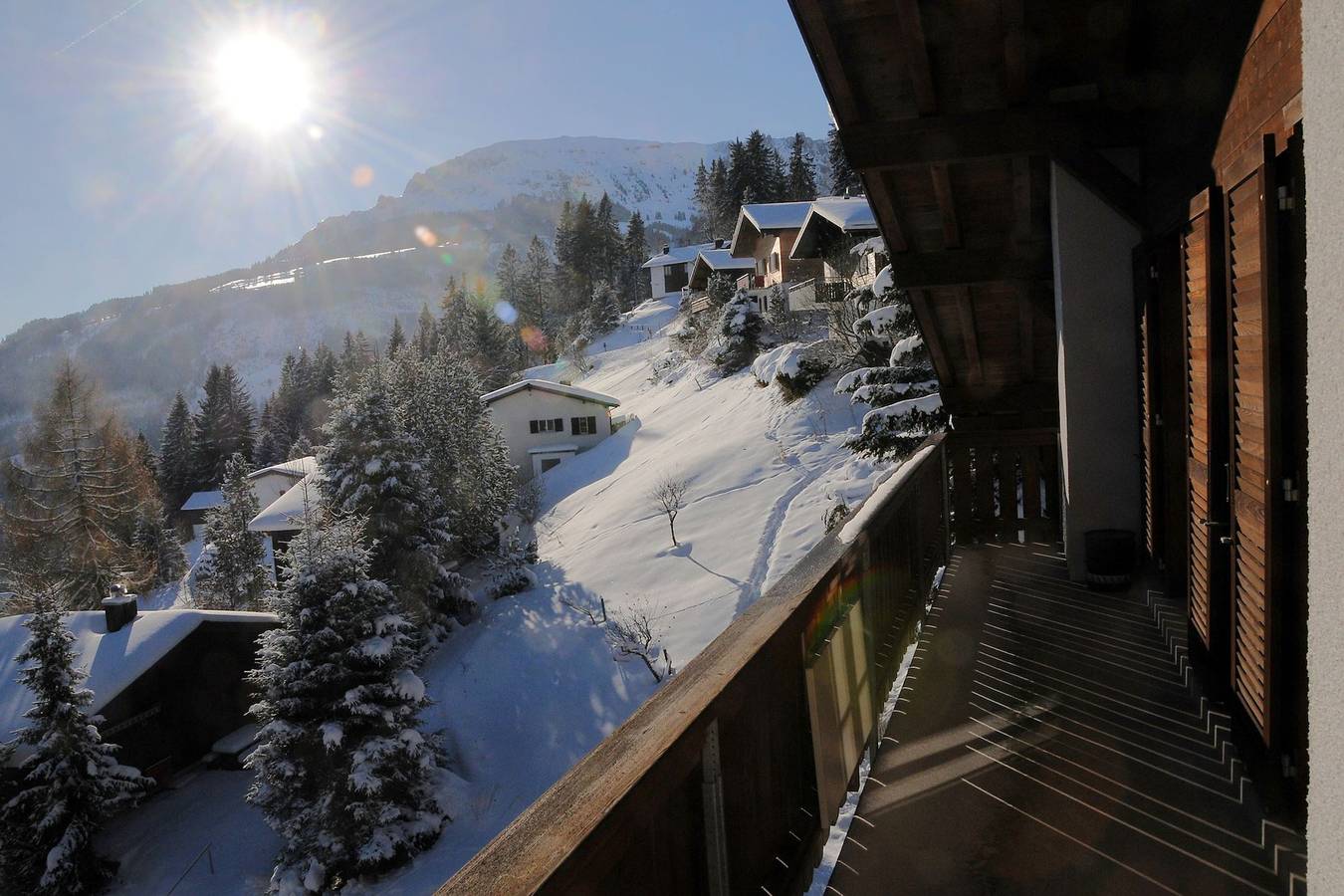 Appartement de vacances entier, Gampergalt, 4.5-Zimmerwohnung (Charmingstay) - 4.5 Zimmerwohnung in Flums, Coire Vallée du Rhin