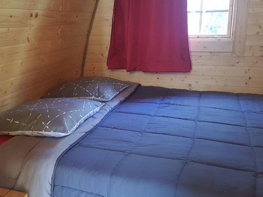 Camping Le Rey - Hébergement 2 personnes - Pod, sans sanitaires in Louvie-Juzon, Béarn