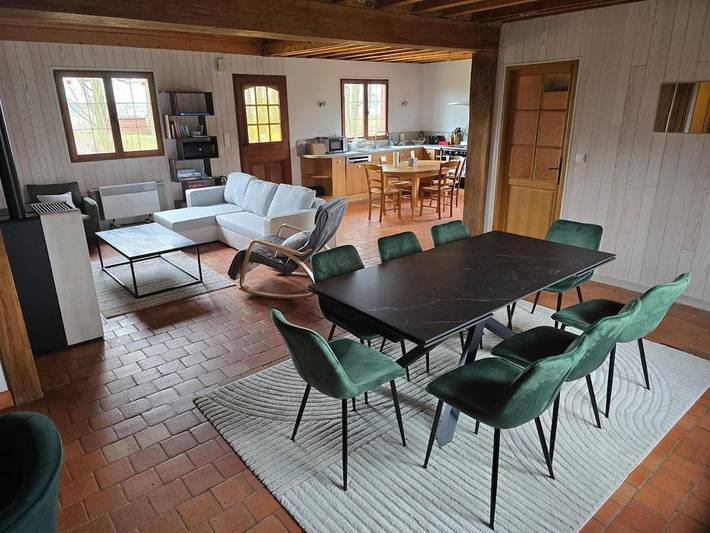 Location de vacances pour 8 personnes, avec jardin et vue, animaux acceptés à Mareil-sur-Loir - 4