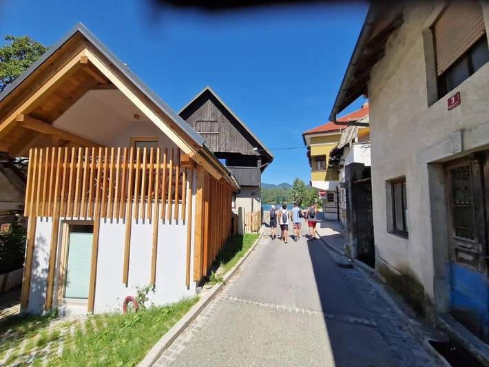 Ferienwohnung für 4 Personen, mit Garten und Ausblick in Slowenien