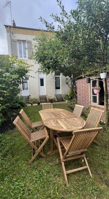 Gîte pour 4 personnes, avec jardin à Cayeux-sur-Mer