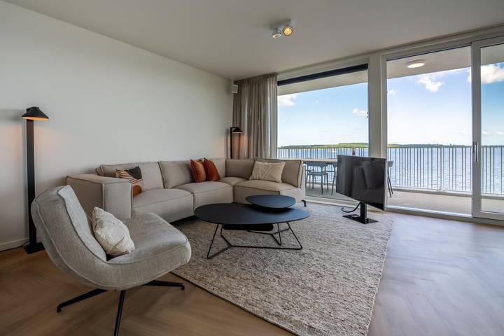 Ferienhaus für 6 Personen, mit Seeblick und Balkon/Terrasse sowie Balkon in Zeeland - 2