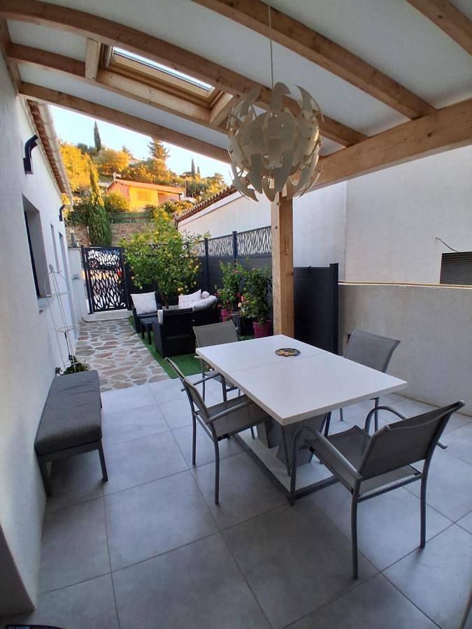 Maison de vacances pour 4 personnes, avec piscine et terrasse