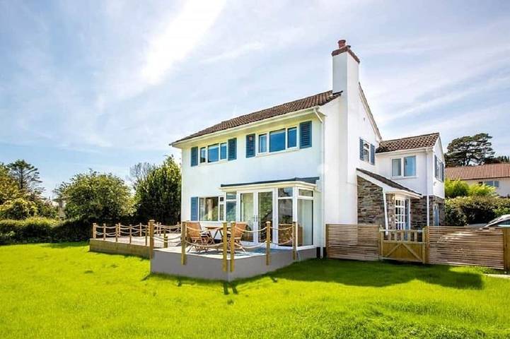 Ferienhaus für 8 Personen, mit Garten und Terrasse in Cornwall