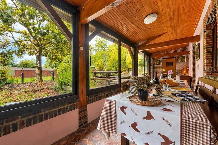 Maison de vacances pour 7 personnes, avec Terrasse et Jardin