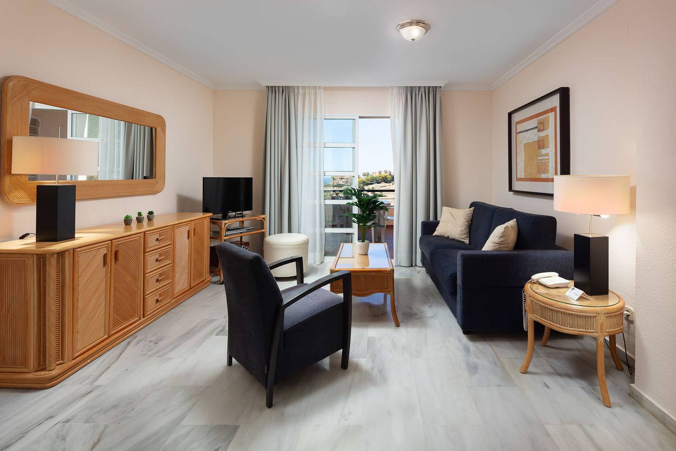 Hel leilighet, Ferieleilighet for 5 personer med barnebasseng in Playa El Bombo, Mijas