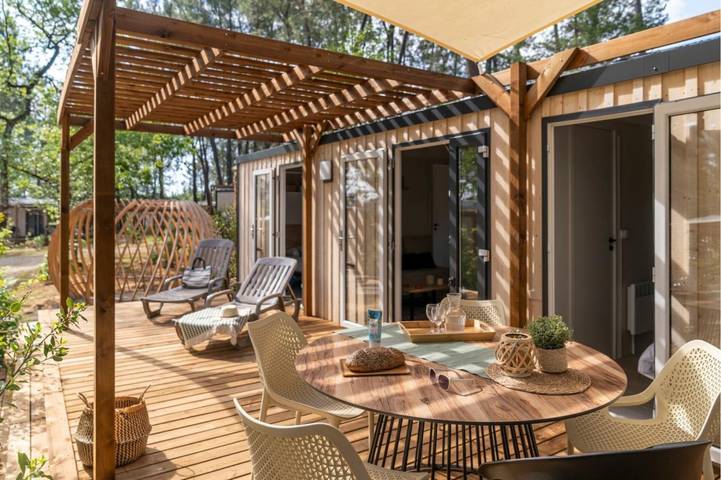 Mobil home pour 4 personnes, avec piscine et jardin, animaux acceptés dans Boulazac Isle Manoire - 3