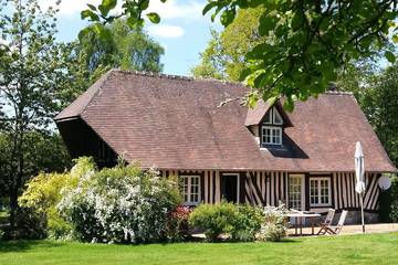 Gîte pour 4 personnes, avec piscine ainsi que jardin et terrasse dans l' Eure