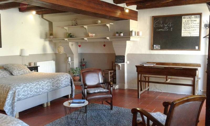Chambre d’hôte pour 2 personnes, avec vue et jardin à Saumur - 2