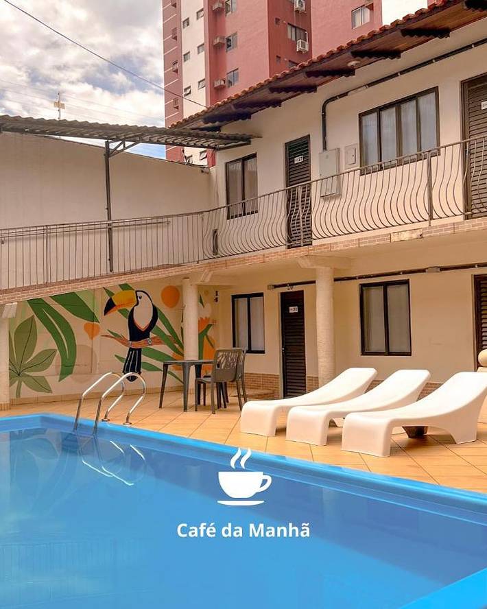 Pousadas para 2 pessoas, com piscina e jardim na Foz do Iguaçu