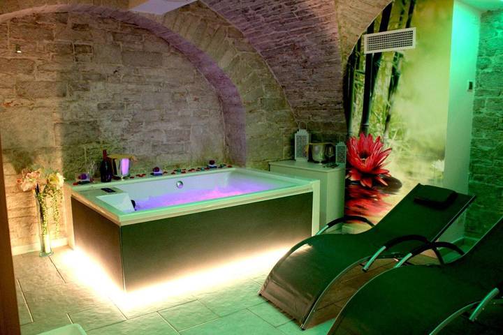Appartement de vacances pour 4 personnes, avec sauna et jacuzzi