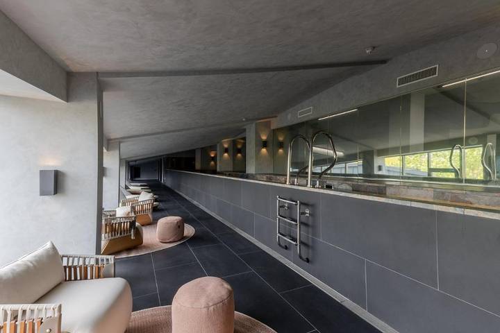 Apartamento para 2 personas, con sauna además de piscina y terraza en Riga