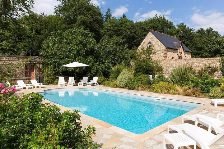 Maison de vacances pour 4 personnes, avec piscine et terrasse, animaux acceptés - 1