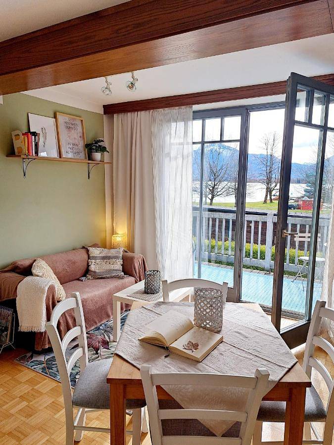 Ferienwohnung für 3 Personen, mit Balkon und Seeblick sowie Ausblick in Mondsee (Stadt) - 3