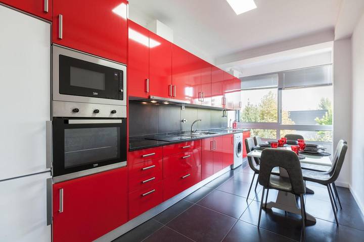Apartamento entero, Apartamento 'Feel At Home - Free Private Parking' con balcón y Wi-Fi in Braga (São Vítor), Distrito de Braga