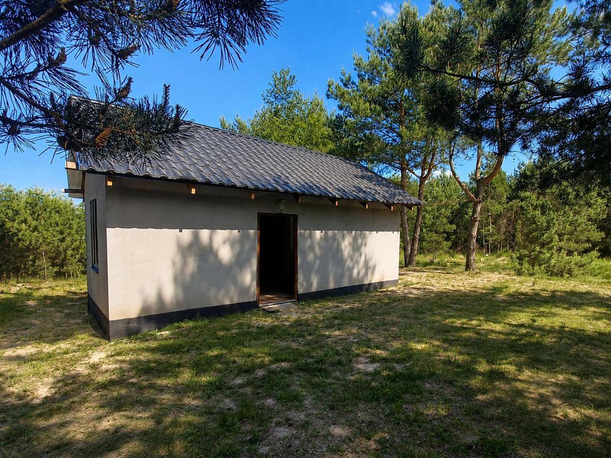 Domek na górce u Celiny pod lasem in Dargobądz, Stettiner Haff