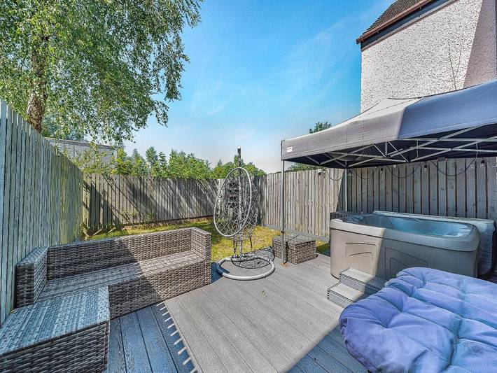 Cottage for 6 people, with Hot tub and Garden in Moffat