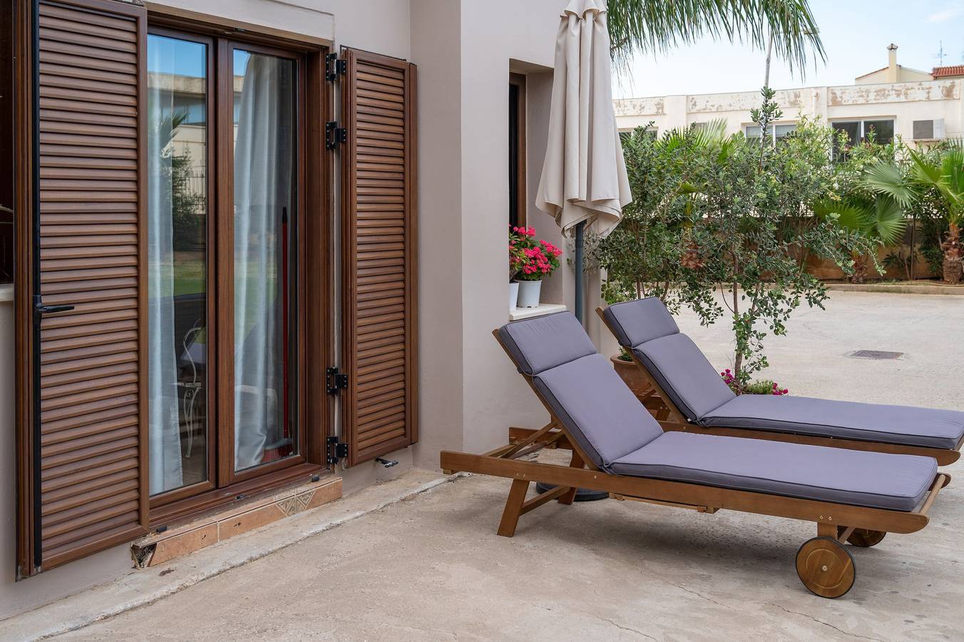 Ganze Wohnung, Ferienwohnung für 4 Personen mit Garten in Tavronitis, Chania und Umgebung