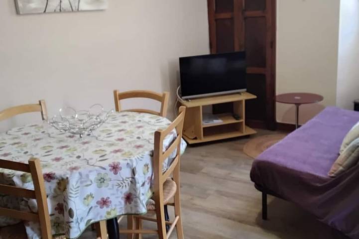 Ganze Wohnung, Charming apartment on the banks of the Gave Ossau, quiet corner(4 pers) in Laruns, Béarn